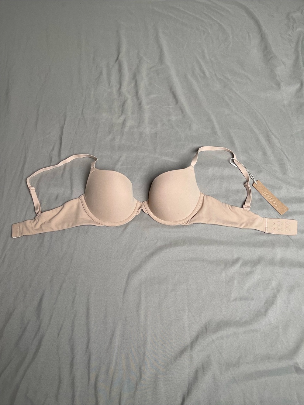 SKIMS Fits Everybody Push-Up Demi Bra Clay 32B NWT